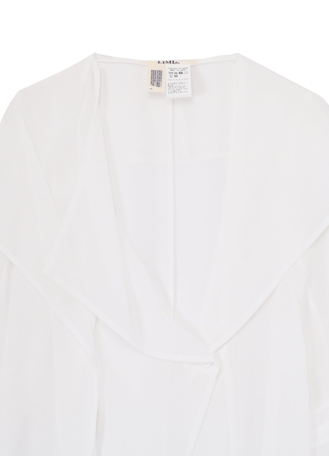 PE GEORGETTE DRAPE JACKET