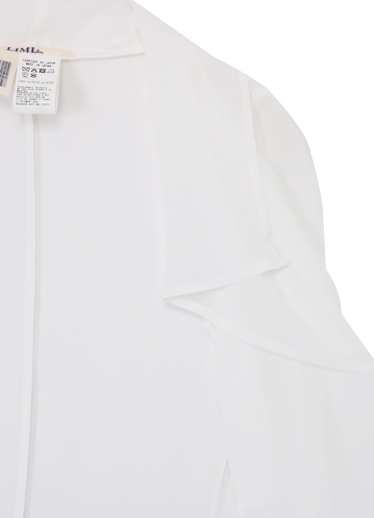 PE GEORGETTE DRAPE JACKET