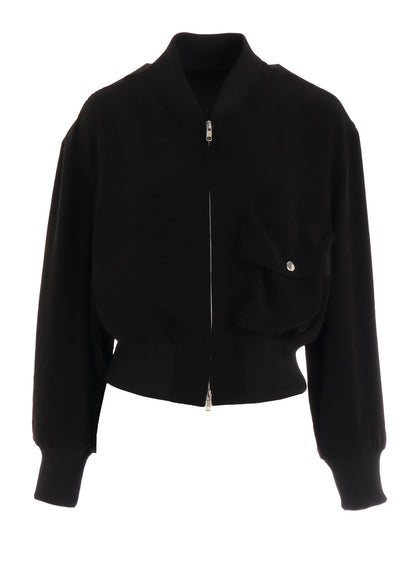 TA/PE DECHINE FLAP POCKET BLOUSE