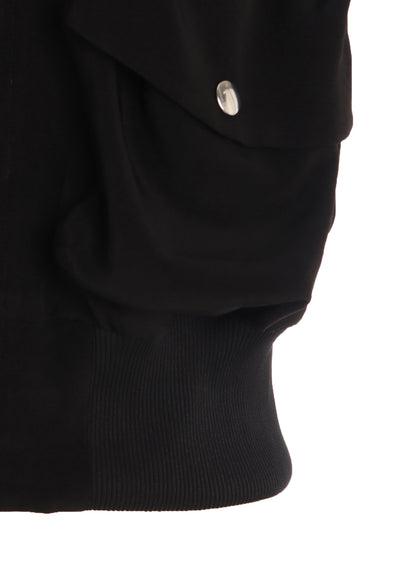TA/PE DECHINE FLAP POCKET BLOUSE