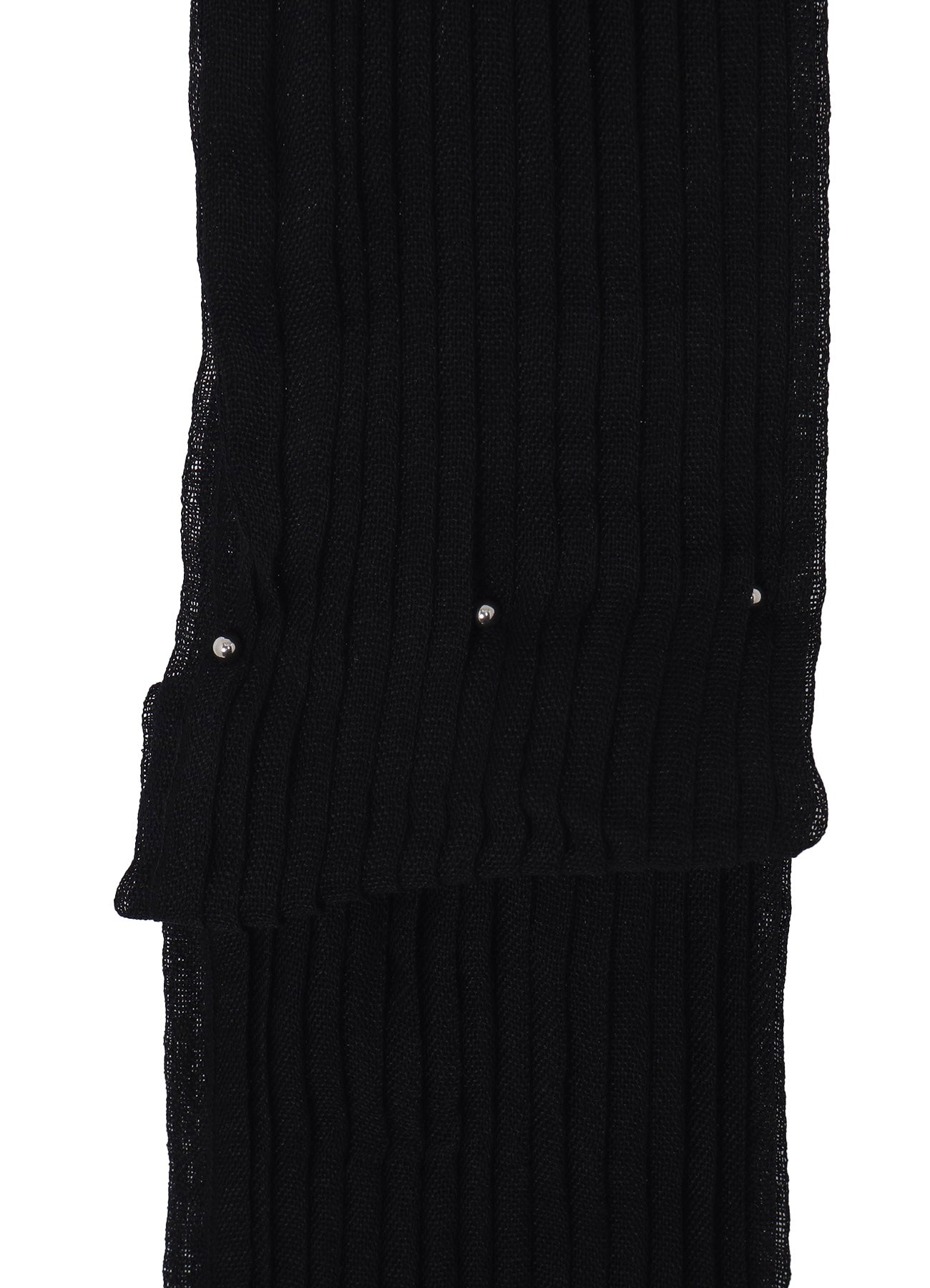 C/SI GATHER  PIERCED TUCK SCARF