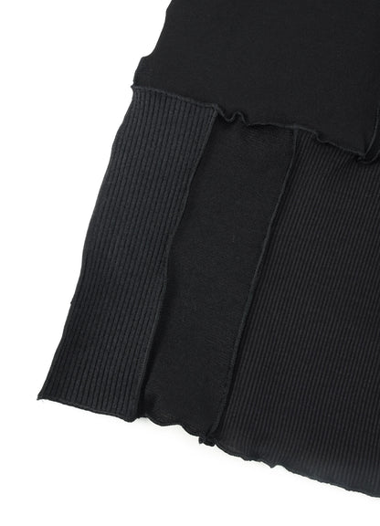 PATCHWORK PANELED SCARF