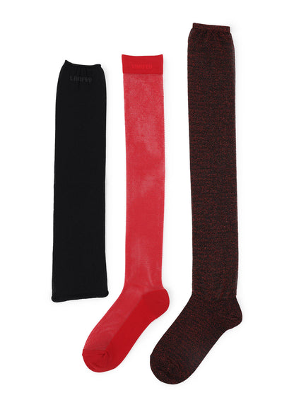 LAYERED LONG SOCKS