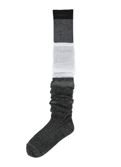 LAYERED LONG SOCKS