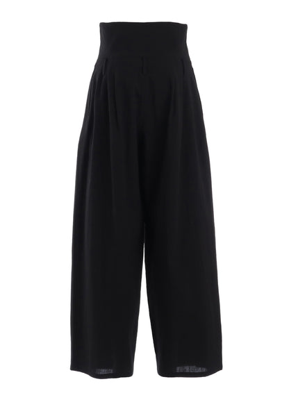C/LI MUSLIN HIGH WAIST PANTS