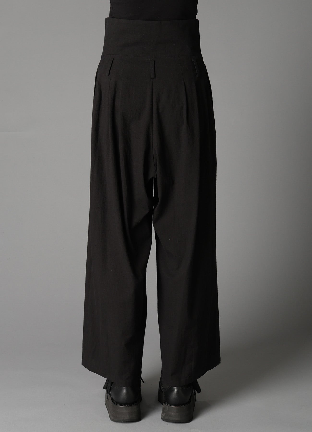 C/LI MUSLIN HIGH WAIST PANTS