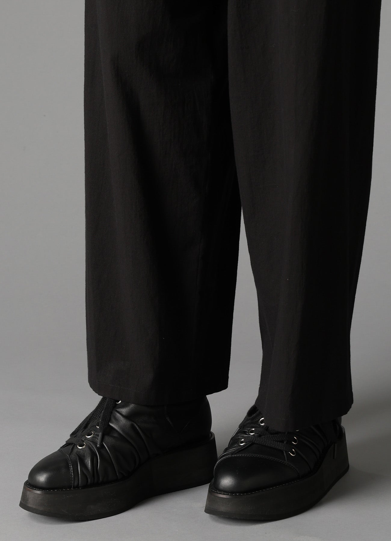 C/LI MUSLIN HIGH WAIST PANTS