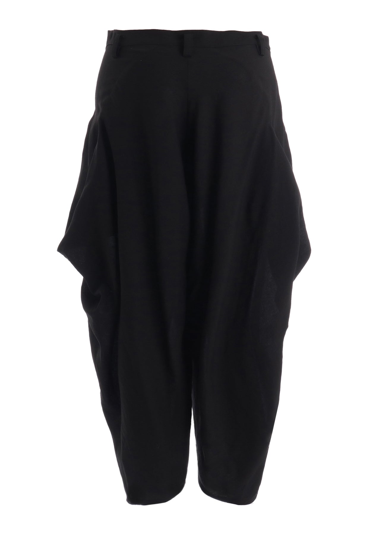 CELLULOSE/ LINEN LAWN BIG TUCK PANTS A – THE SHOP YOHJI YAMAMOTO
