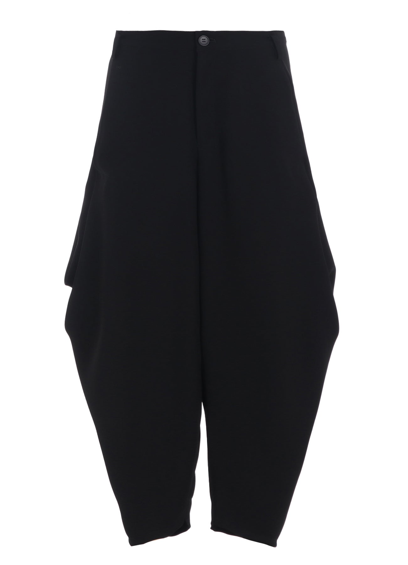 DOUBLE SATIN BIG TUCK PANTS