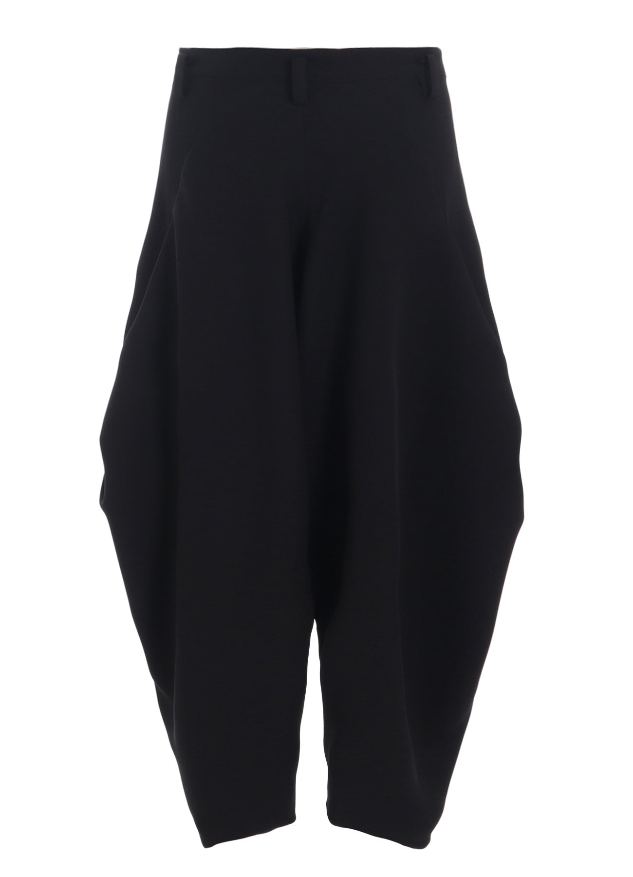 DOUBLE SATIN BIG TUCK PANTS