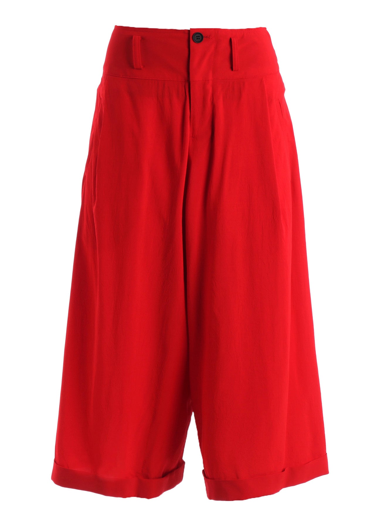 RY/ WRINKLED LAWN CROPPED MACKIN PANTS