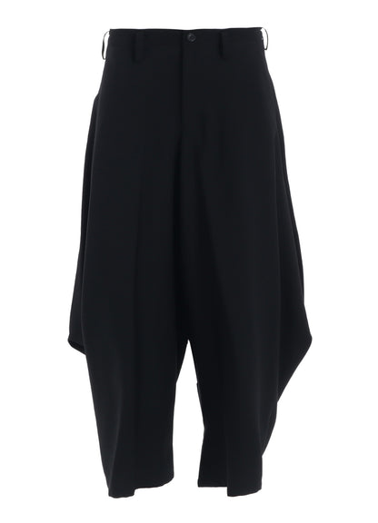 W/GABARDINE BIG TUCK PANTS B