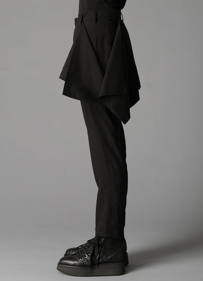 CELLULOSE/ LINEN LAWN SQUARE PANEL PANTS