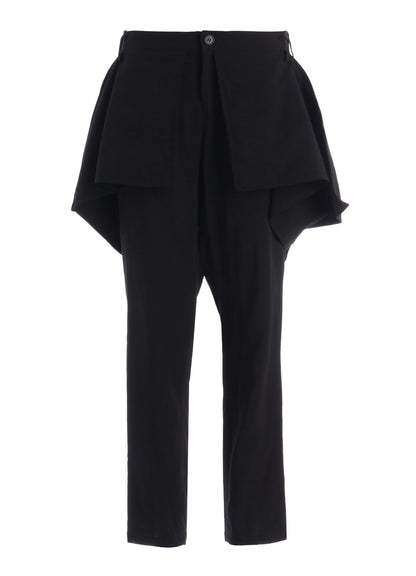 CELLULOSE/ LINEN LAWN SQUARE PANEL PANTS