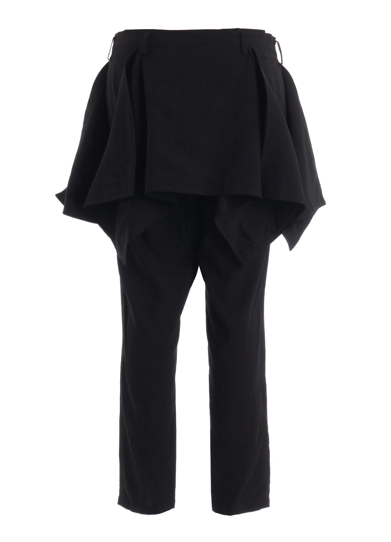 CELLULOSE/ LINEN LAWN SQUARE PANEL PANTS – THE SHOP YOHJI YAMAMOTO