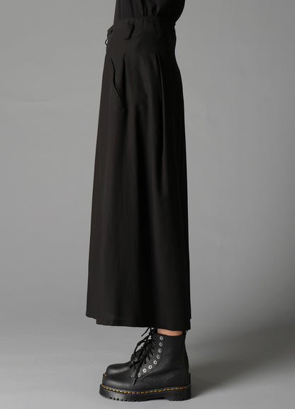 40/ TUCK WIDE PANTS