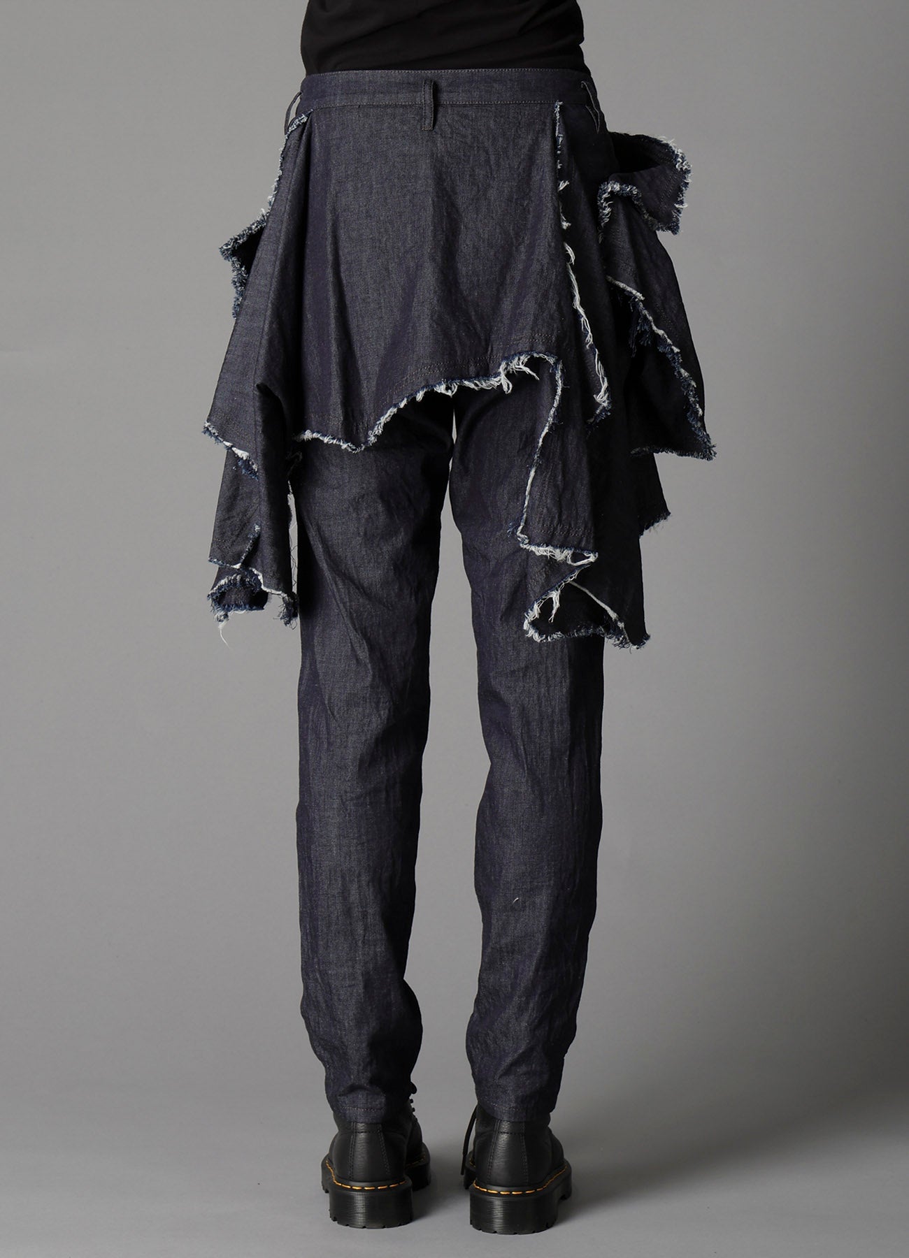 8oz DENIM DESIGNED PANEL PANTS