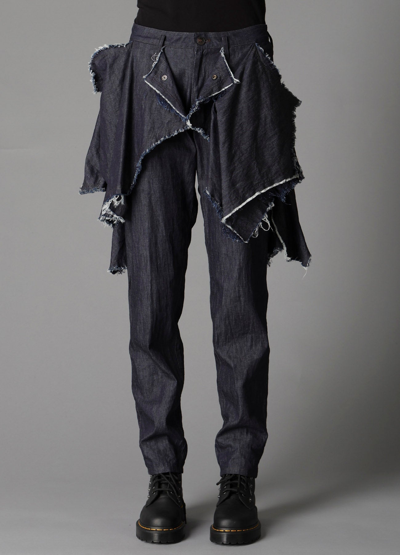 8oz DENIM DESIGNED PANEL PANTS – THE SHOP YOHJI YAMAMOTO