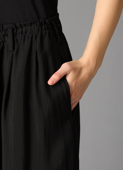 HIGH TWISTED GABARDINE FRINGE PATNS