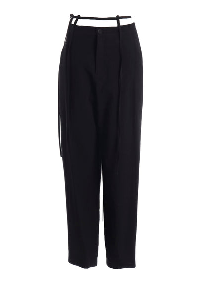 C/LI MUSLIN HANGING STRAP PANTS