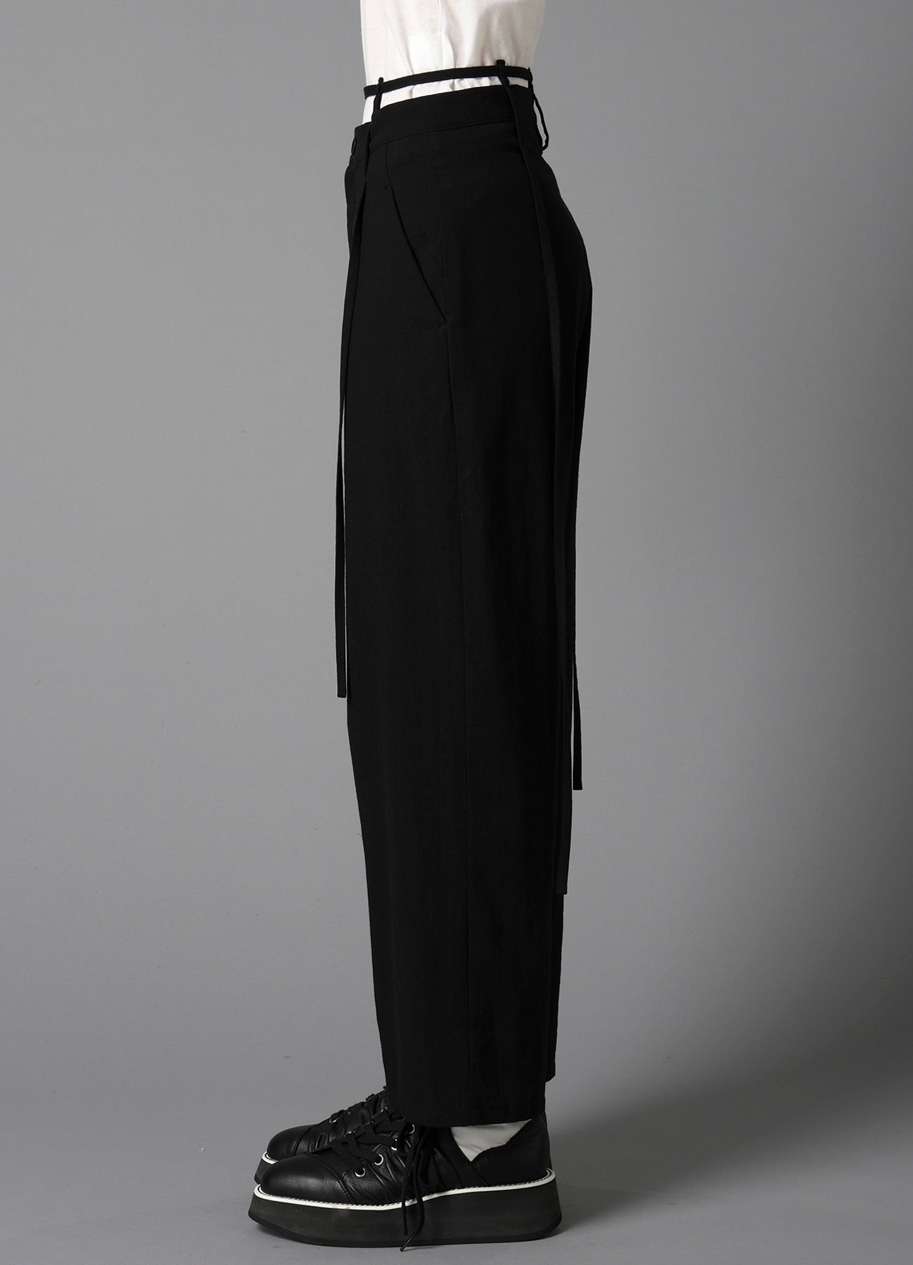 C/LI MUSLIN HANGING STRAP PANTS