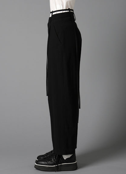 C/LI MUSLIN HANGING STRAP PANTS
