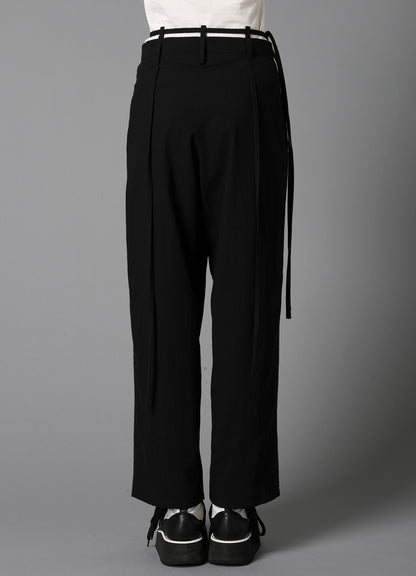 C/LI MUSLIN HANGING STRAP PANTS