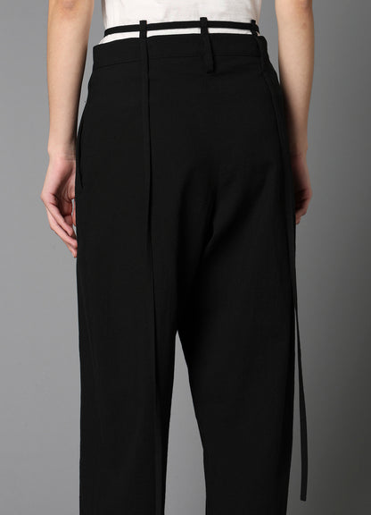 C/LI MUSLIN HANGING STRAP PANTS