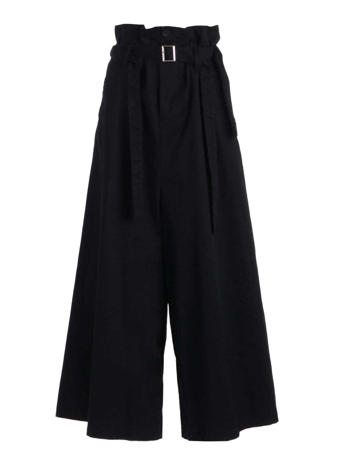 C TWILL BELTED WIDE PANTS – THE SHOP YOHJI YAMAMOTO