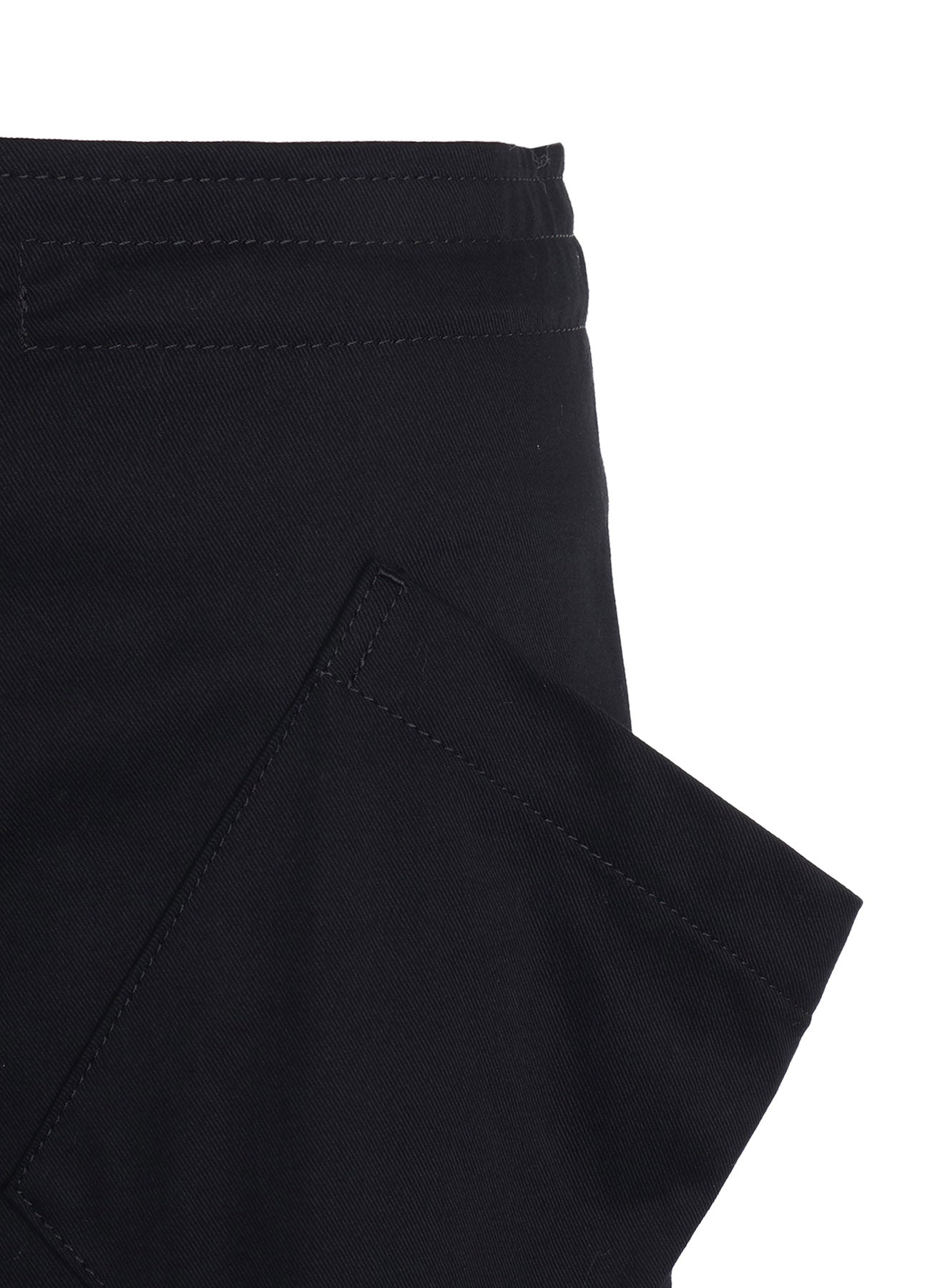 C TWILL ASYMMETRIC POCKET PANTS