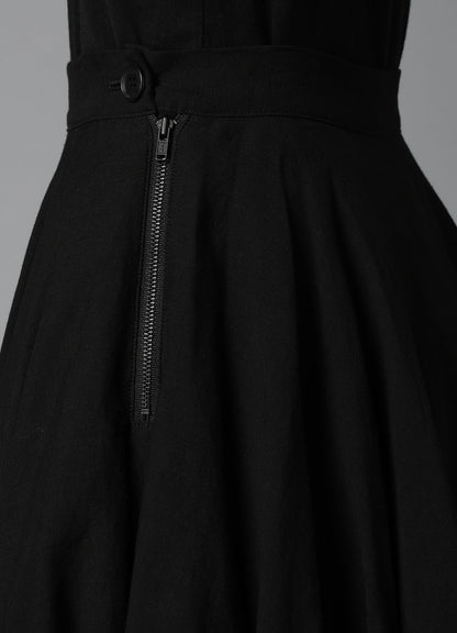 CELLULOSE/ LINEN LAWN LAYERED SKIRT