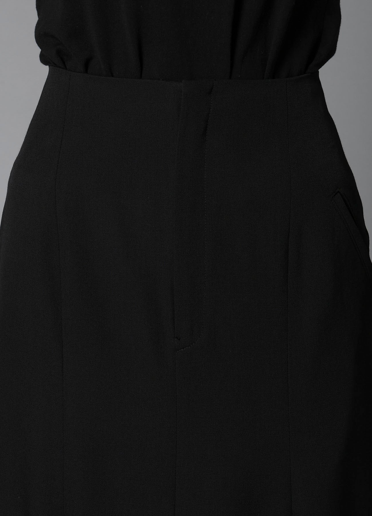 W/GABARDINE F FLARE SKIRT