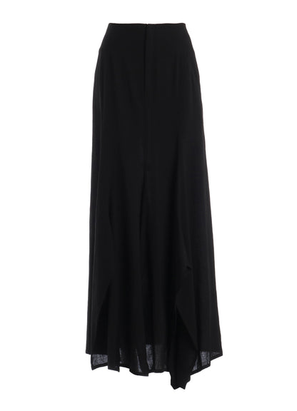 CELLULOSE/ LINEN LAWN F FLARE SKIRT