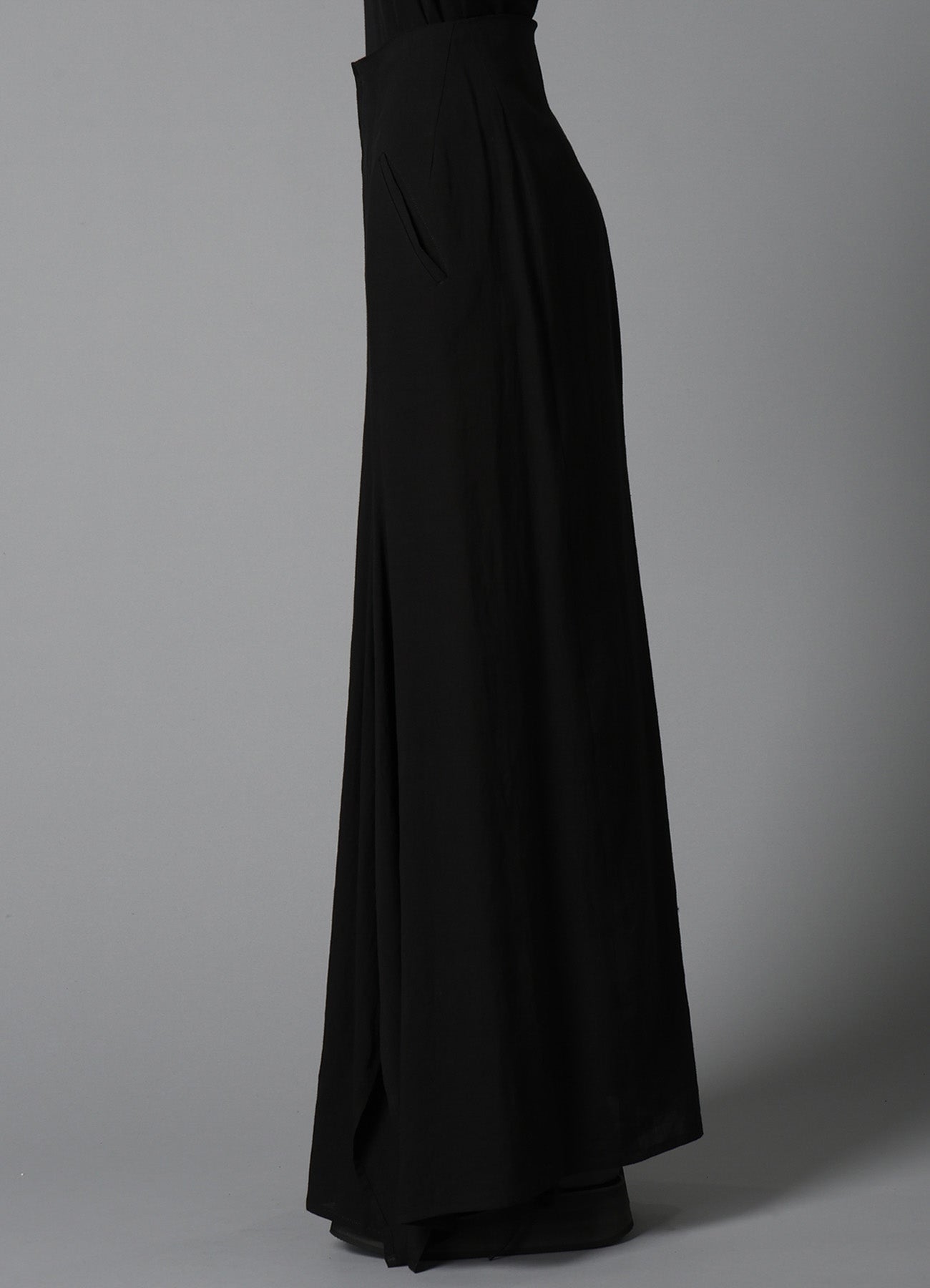 CELLULOSE/ LINEN LAWN F FLARE SKIRT