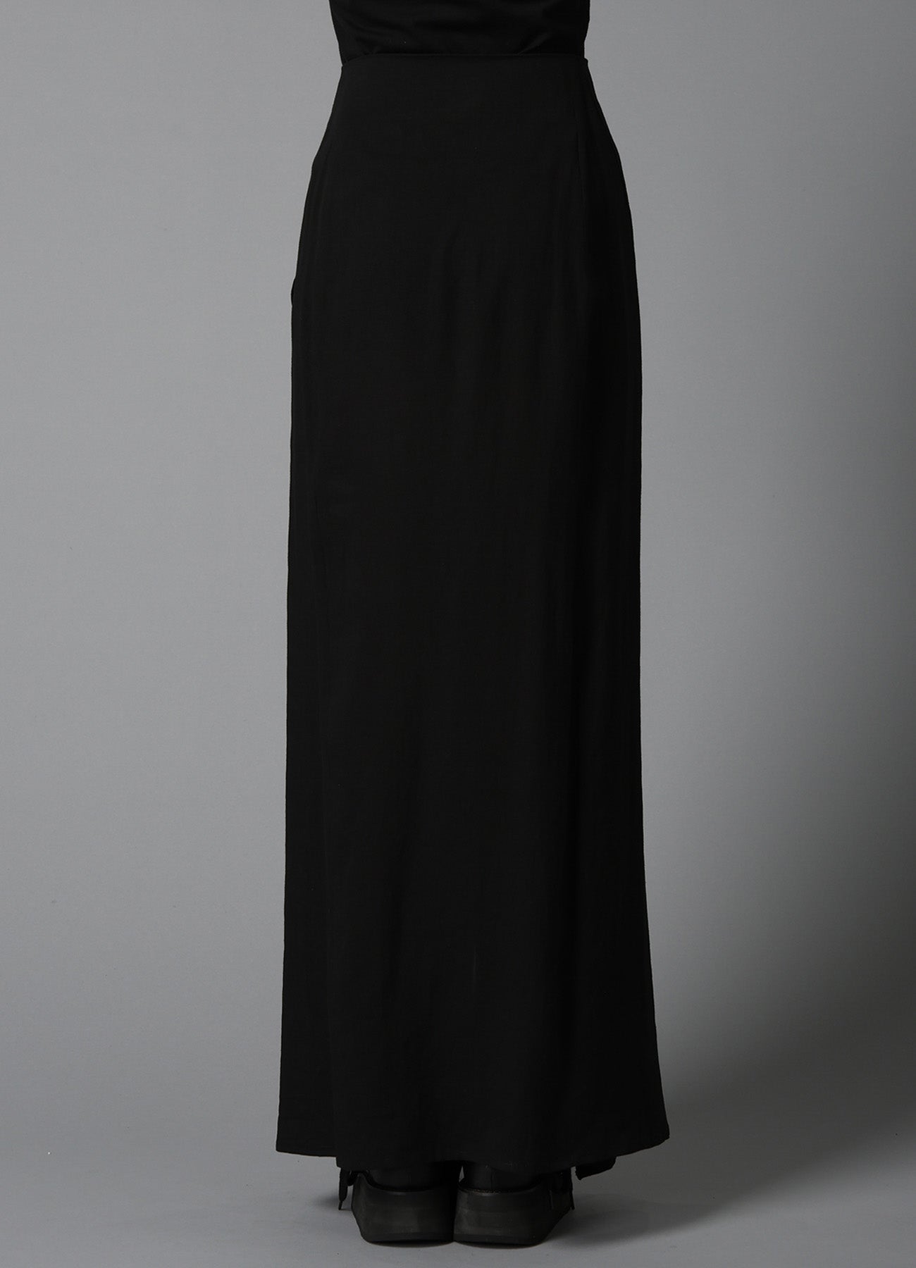 CELLULOSE/ LINEN LAWN F FLARE SKIRT