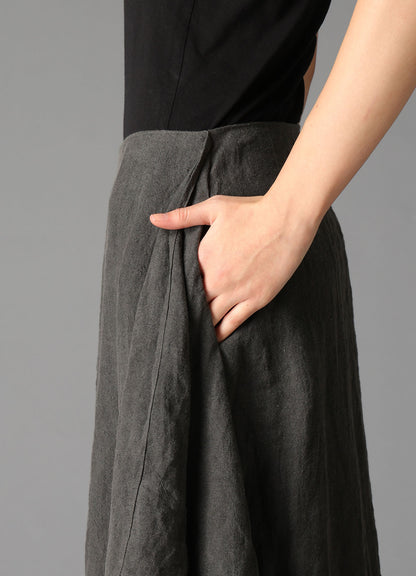 INK DYED LAWN SQUARE SKIRT B