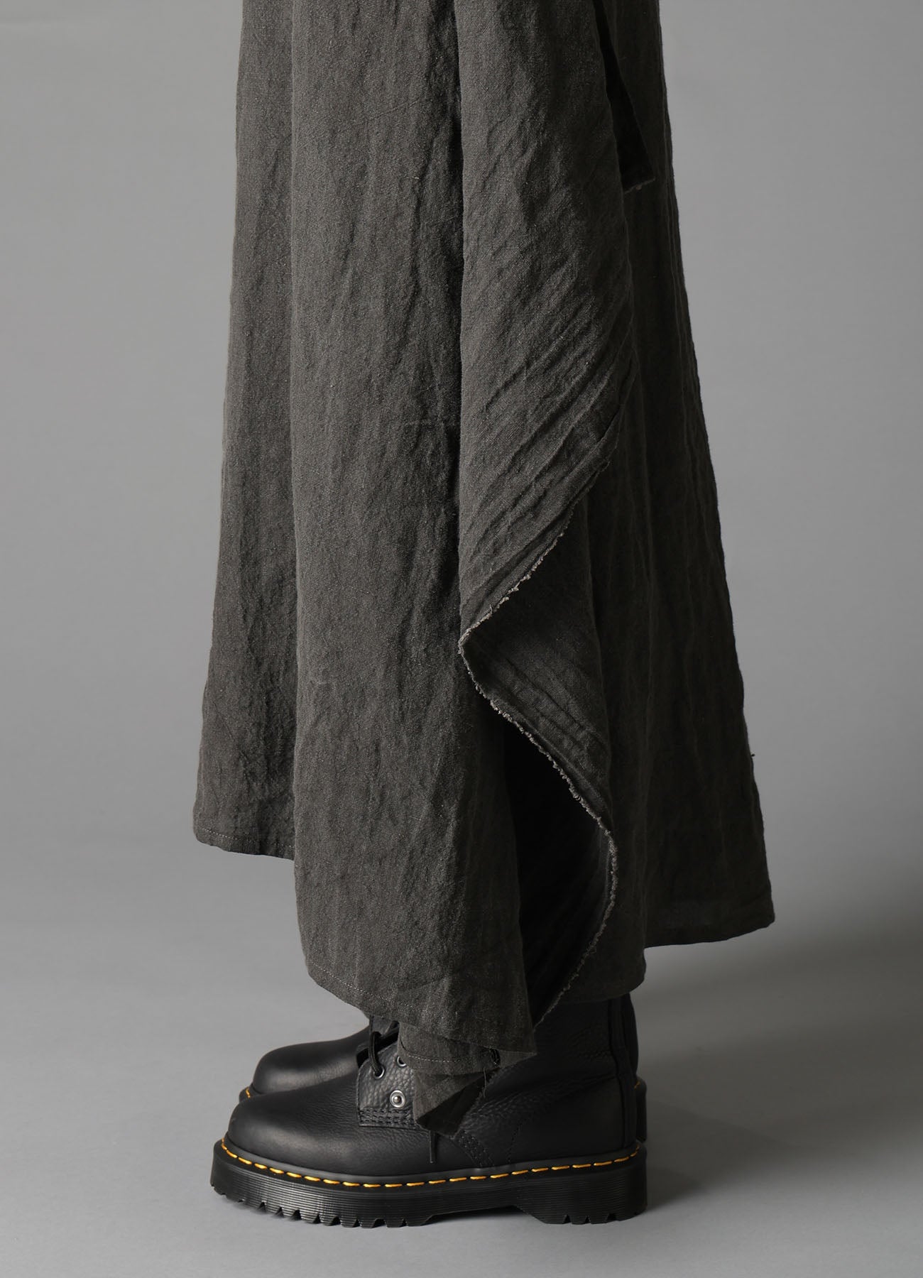 INK DYED LAWN SQUARE SKIRT B