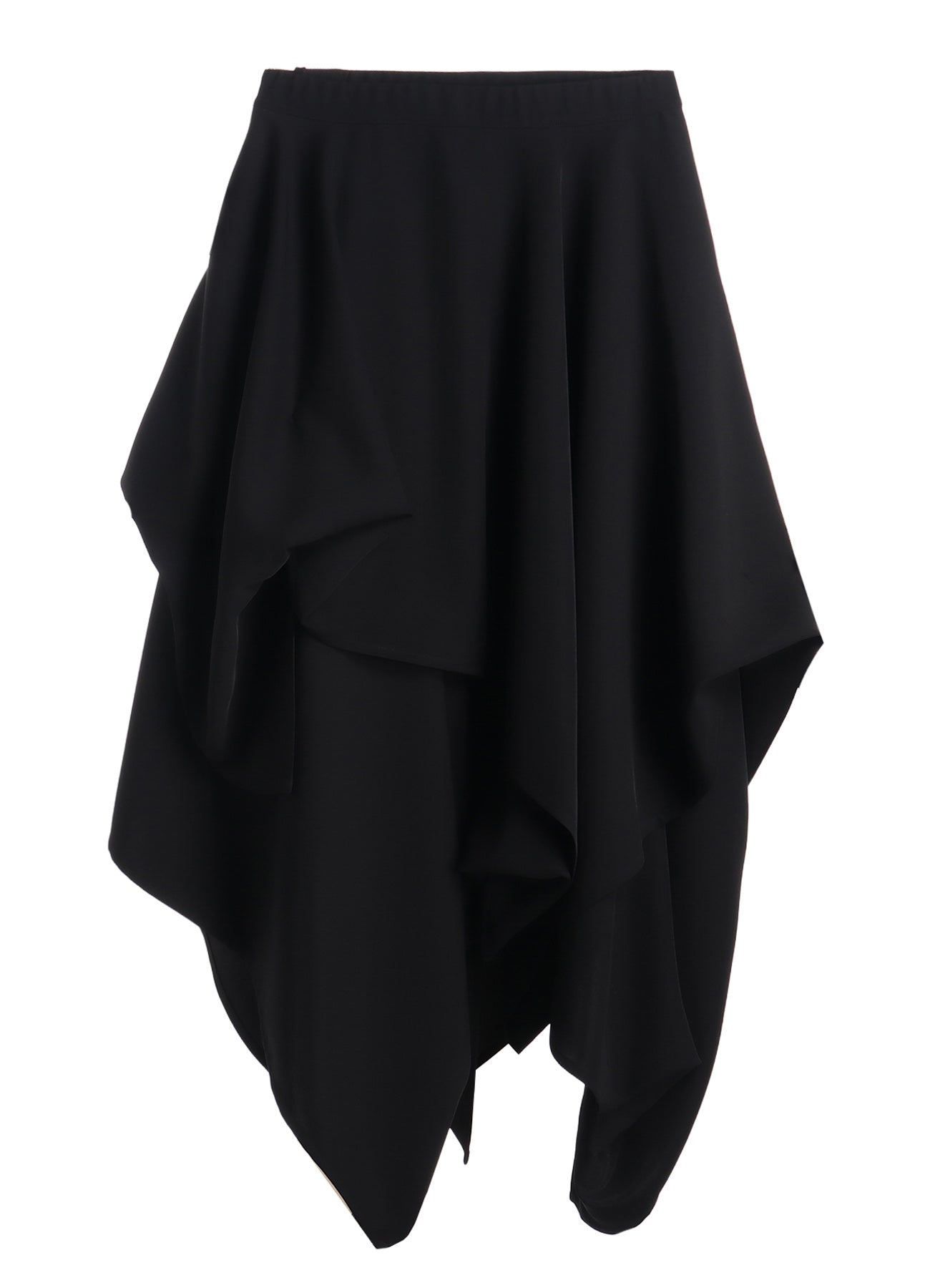 DOUBLE SATIN LAYERED SKIRT