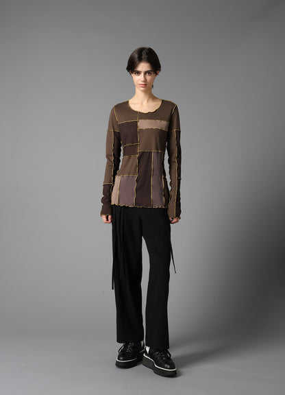 PATCHWORK PATCHWORK LONG T-SHIRT