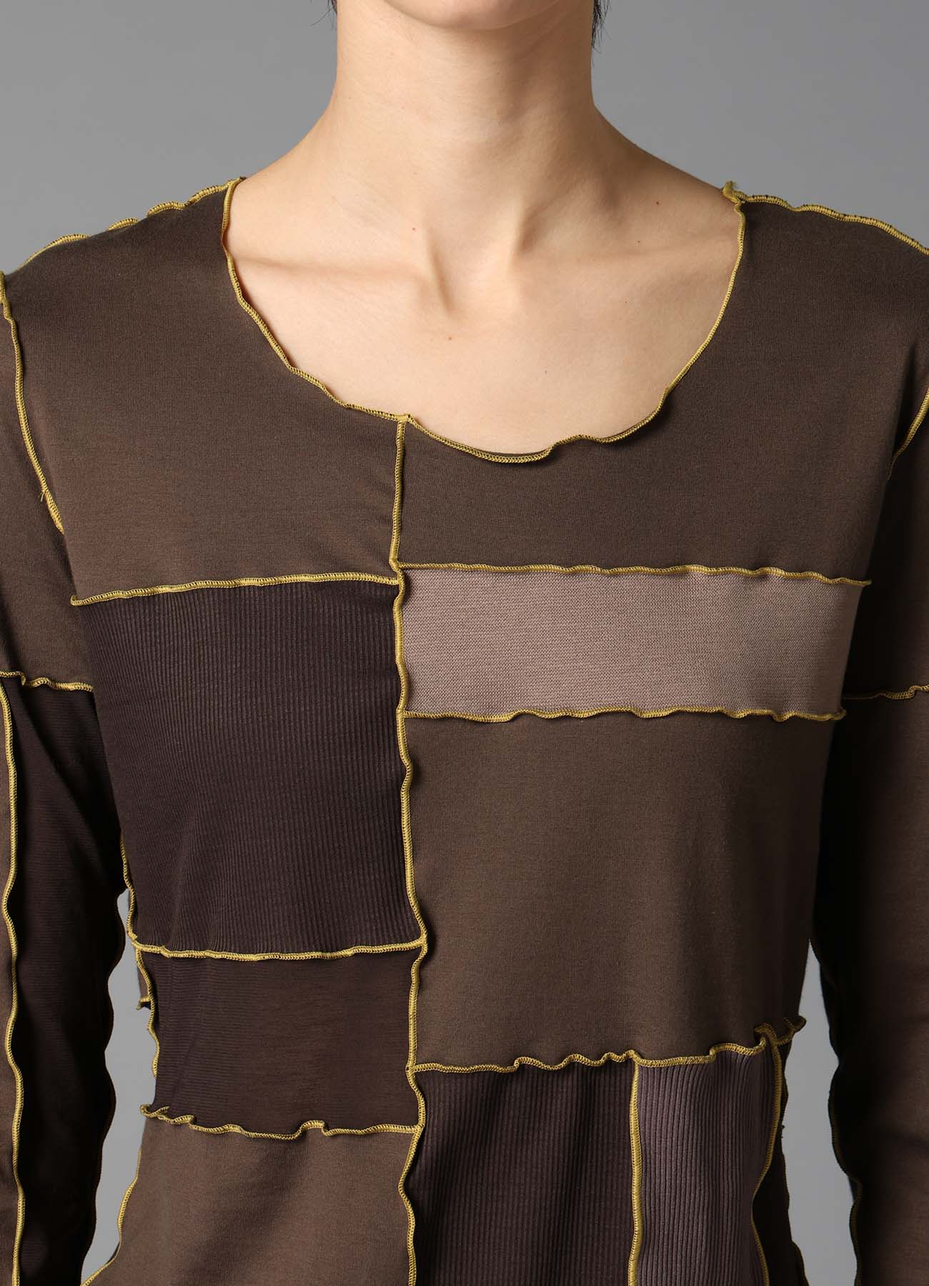 PATCHWORK PATCHWORK LONG T-SHIRT