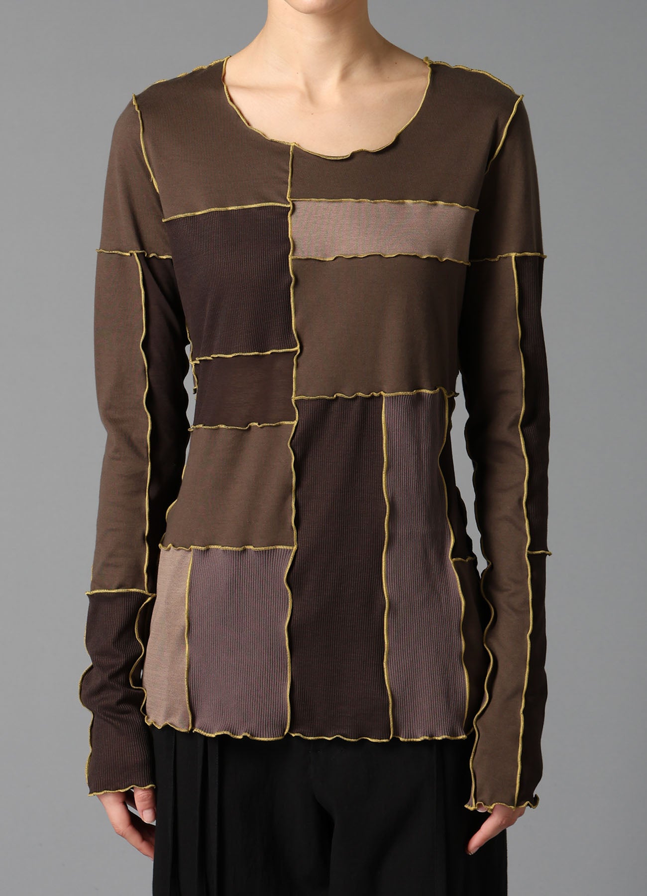 PATCHWORK PATCHWORK LONG T-SHIRT
