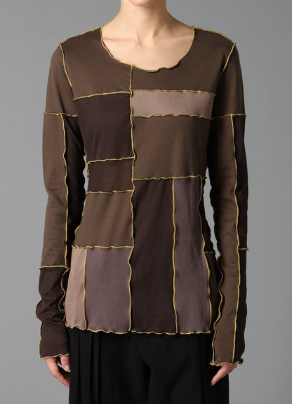 PATCHWORK PATCHWORK LONG T-SHIRT