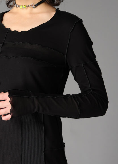 PATCHWORK PATCHWORK LONG T-SHIRT