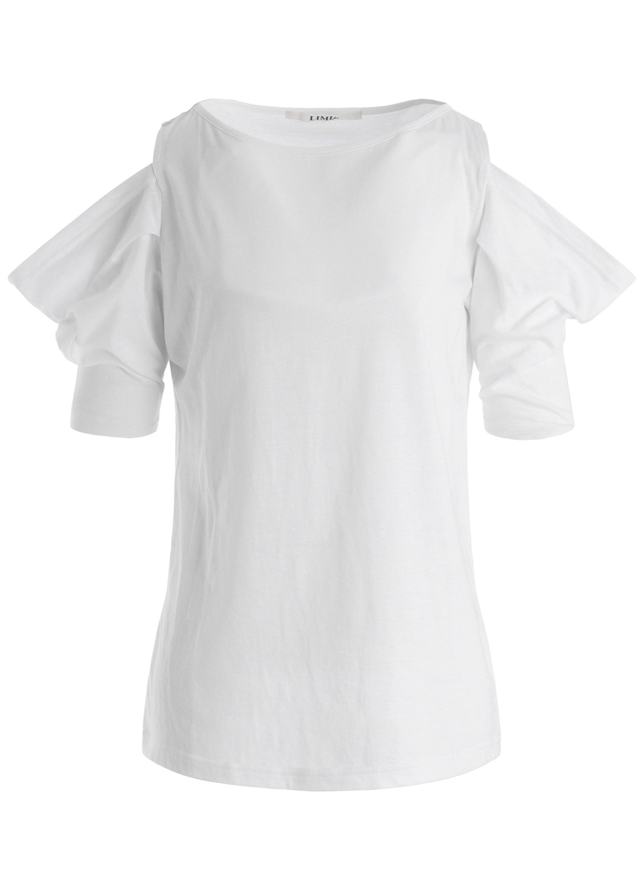40/- SINGLE JERSEY OPEN SHOULDER HALF SLEEVE TEE