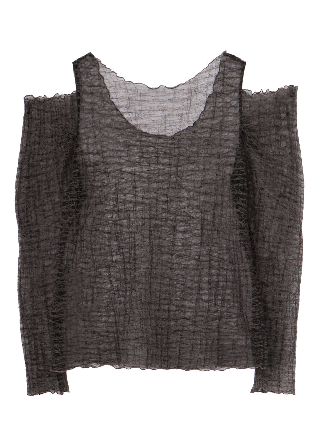 GATHER SLEEVE LONG CUTSEW