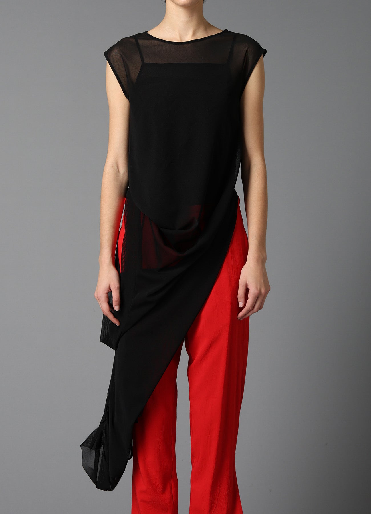 PE TULLE  3-WAY TEE/ A