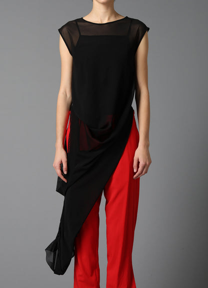 PE TULLE  3-WAY TEE/ A