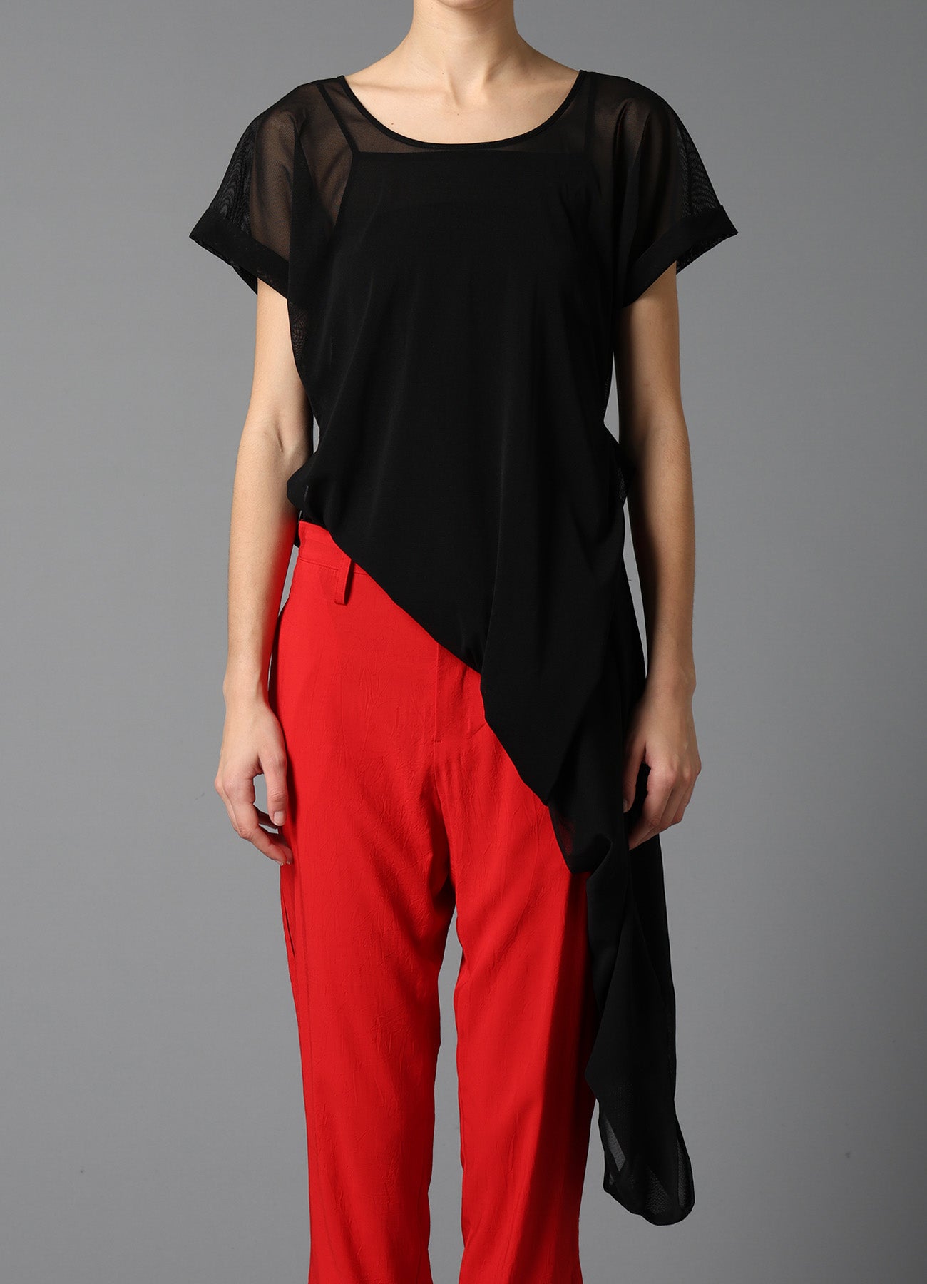 PE TULLE  3-WAY TEE/ A