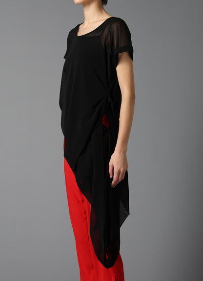 PE TULLE  3-WAY TEE/ A