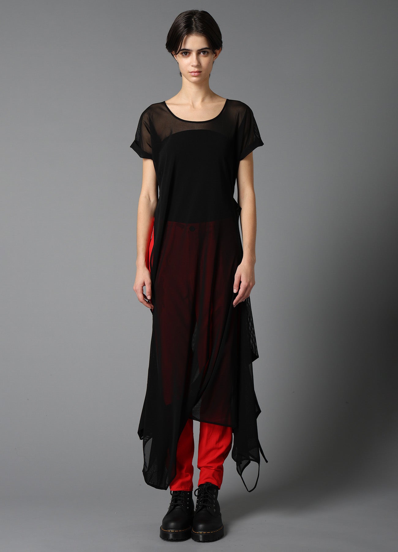 PE TULLE  3-WAY TEE/ A